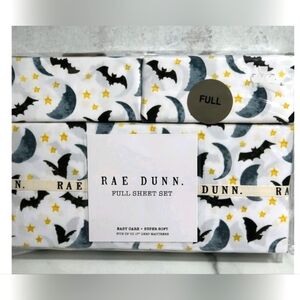 Rae Dunn Sheet Set With Bats Design